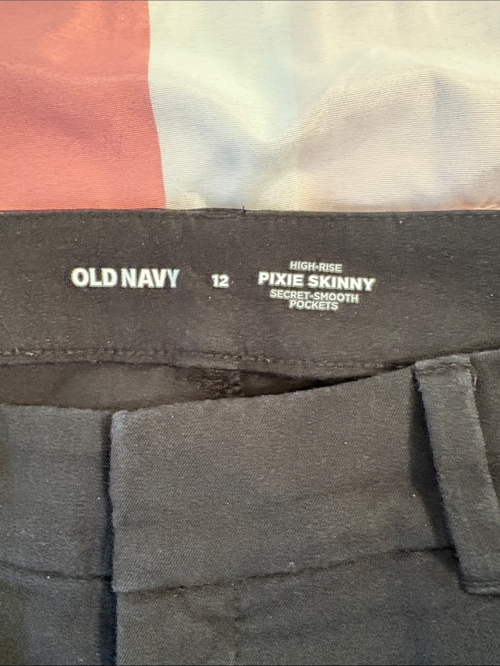 Old Navy High Rise pixie skinny pant straight leg - Picture 2 of 2